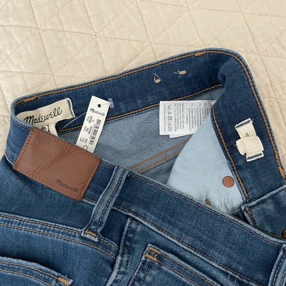 Madewell Stovepipe Jeans in Leman Wash: TENCEL™ Edition W 25 NWT $135 MB466 - Picture 8 of 9